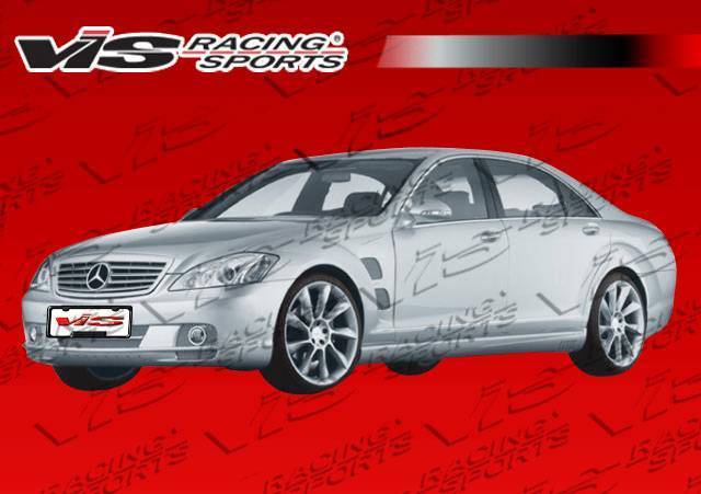 2007-2013 Mercedes S-Class W221 4Dr Laser Front Fenders - Image 2