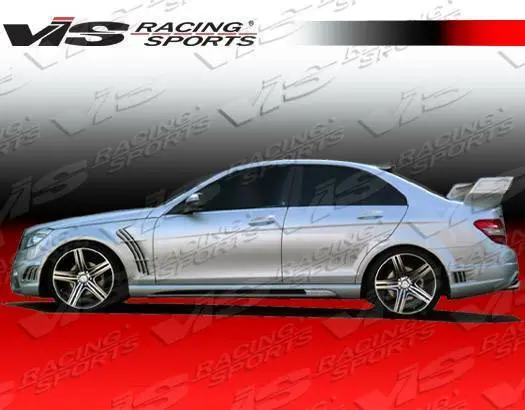 2008-2014 Mercedes C- Class C63 4Dr Vip Side Skirts - Image 2