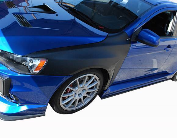 2008-2015 Mitsubishi Evo 10 FVS Fender with Carbon blade - Image 2