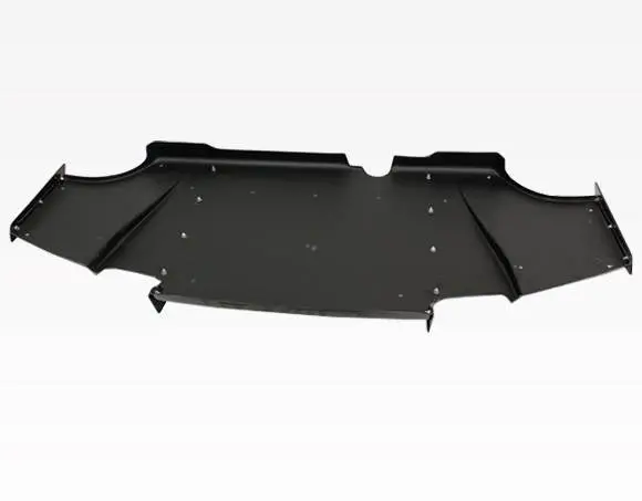 2008-2015 Mitsubishi Evo 10 VRS Style Carbon Rear Diffuser - Image 3