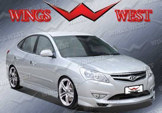 2009-2010 Hyundai Elantra Fuzion Complete Lip Kit - Image 3