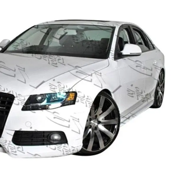 2009-2012 Audi A4 4Dr R Tech Side Skirts - Image 2