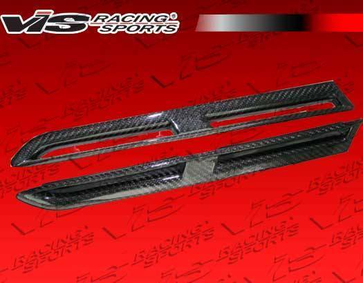 2009-2012 Nissan Skyline R35 Gtr Godzilla Dry Carbon Fiber Fender Vent Inserts