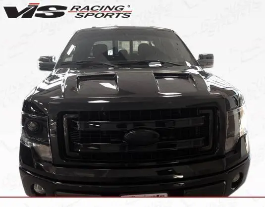 2009-2014 Ford F150 Ds FiberGlass Hood - Image 4
