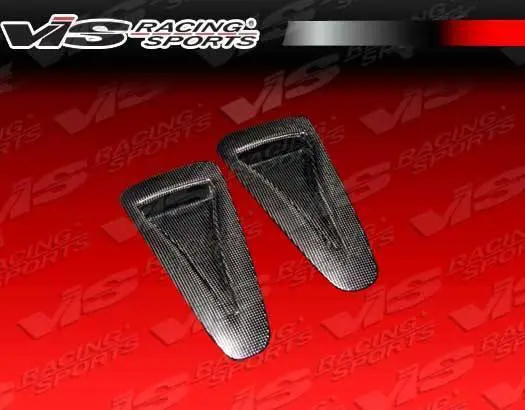 2009-2016 Nissan Skyline R35 Gtr Oem Style Carbon Fiber Hood Scoops