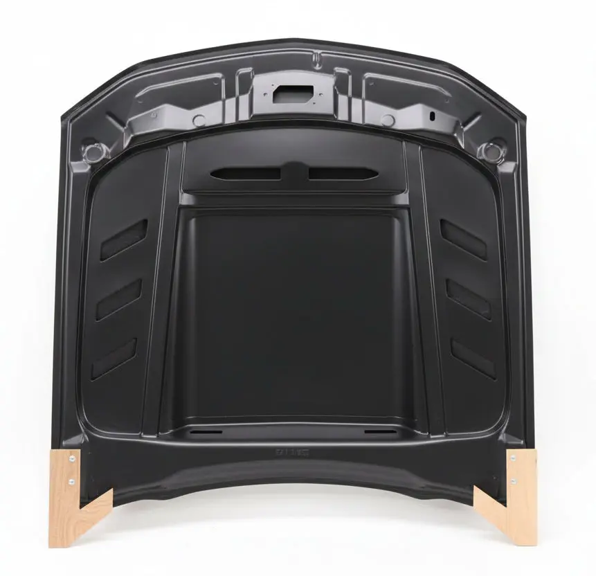 2010-2012 Ford MUSTANG Terminator Style Carbon Fiber Hood - Image 6