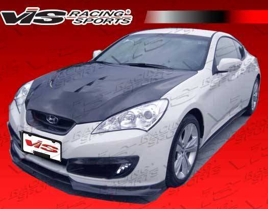 2010-2012 Hyundai Genesis Coupe Pro Line Carbon Fiber Front Lip - Image 4