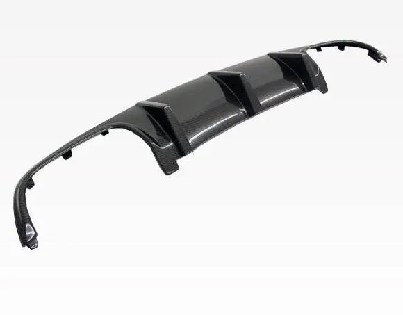 2012-2014 Mercedes C- Class W204 AMG 4Dr Dtm Style Carbon Fiber Rear Diffuser