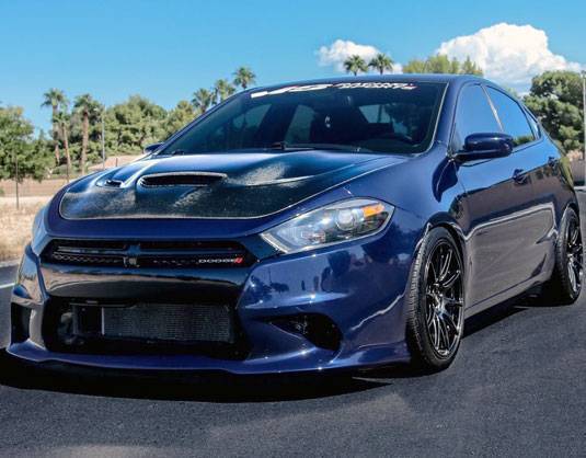 2013-2017 Dodge Dart SRT HellCat Style Front Bumper - Image 2