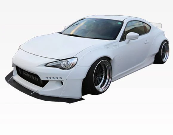 2013-2020 Scion FRS 2dr Quad Six V2 Front Bumper - Image 6