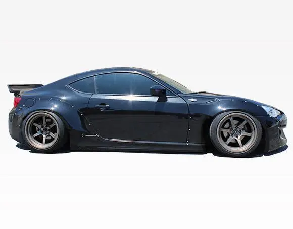 2013-2020 Scion FRS 2dr Quad Six V2 Side Skirts - Image 2