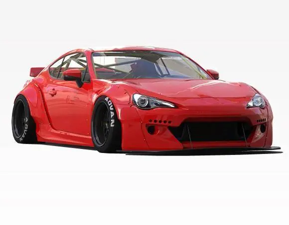 2013-2020 Scion FRS 2dr Quad Six V2 Side Skirts - Image 6