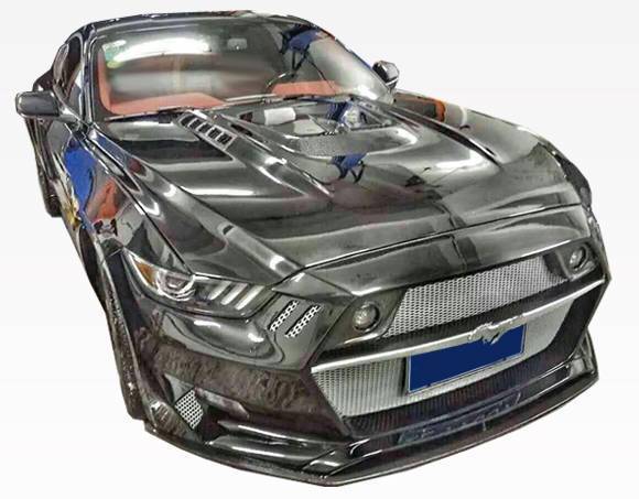 2015-2017 Ford Mustang 2Dr TMC FRP Front Bumper - Image 3