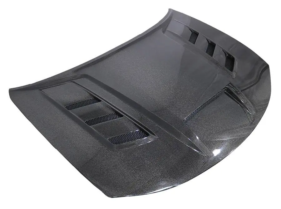 2015-2023 Dodge Charger Terminator Style Double Sided Carbon Fiber Hood