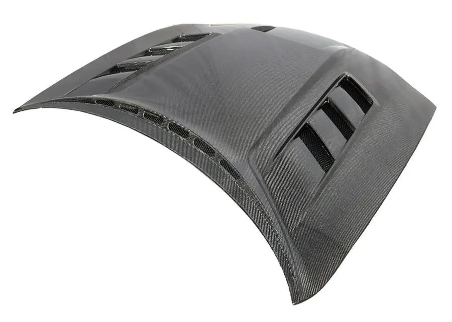 2015-2023 Dodge Charger Terminator Style Double Sided Carbon Fiber Hood - Image 5