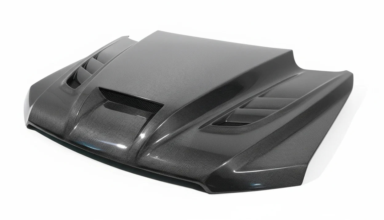 2017-2020  Ford F-150 Raptor Terminator Style Carbon Fiber Hood - Image 2
