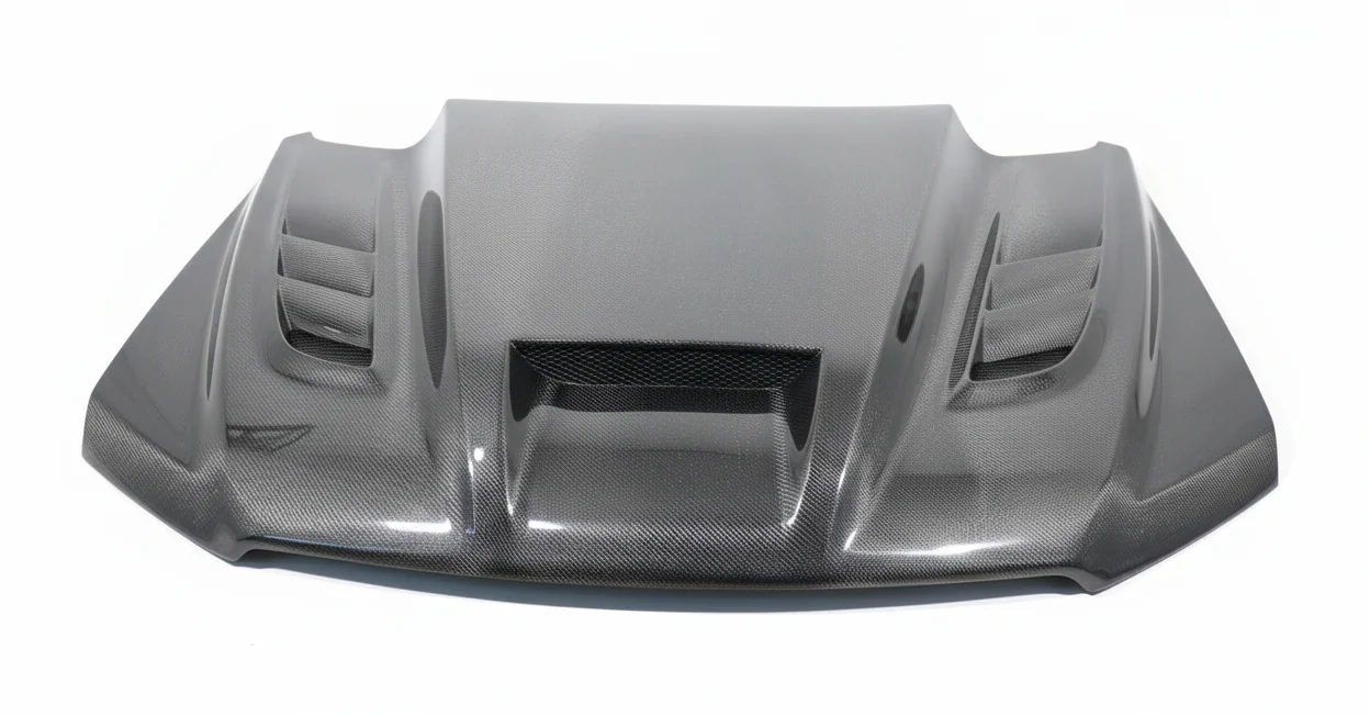 2017-2020  Ford F-150 Raptor Terminator Style Carbon Fiber Hood - Image 4