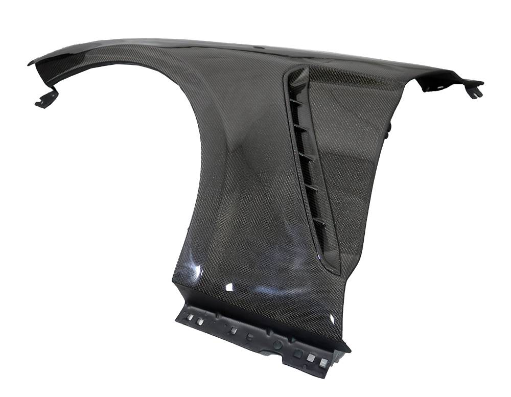 2018-2023 Ford Mustang GT Style Carbon Fiber Fenders - Image 3