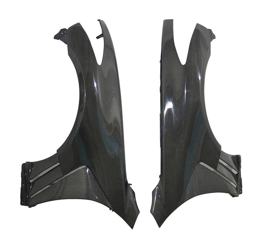 Carbon Fiber Fenders FVS Style for Infiniti Q50 4DR 2014-2022 - Image 3