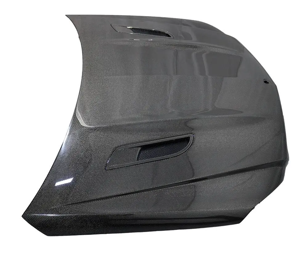 Carbon Fiber Hood A Spec Style For Mercedes C- Class 2012-2014 - Image 3