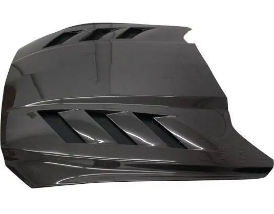 Carbon Fiber Hood AMS Style for Ford MUSTANG 2DR 2015-2017 - Image 4