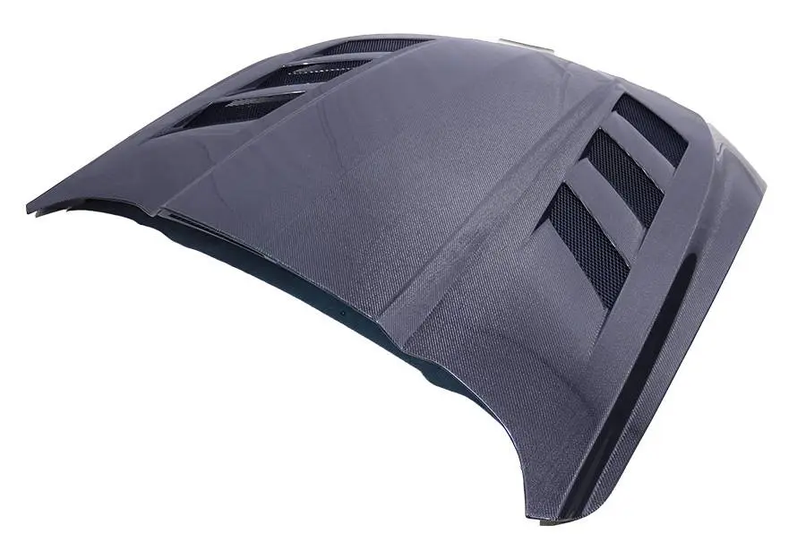 Carbon Fiber Hood AMS Style for Ford MUSTANG 2DR 2018-2023 - Image 4