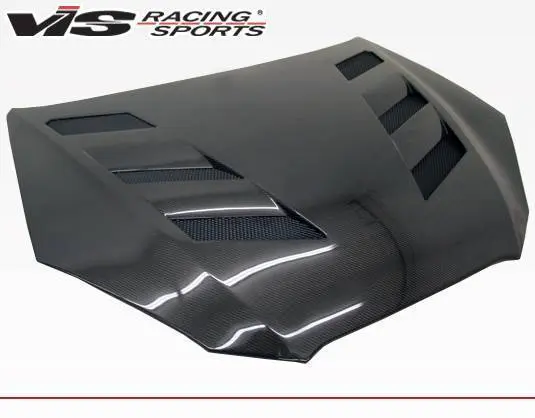 Carbon Fiber Hood AMS Style for Hyundai Genesis 2DR 2010-2012 - Image 2