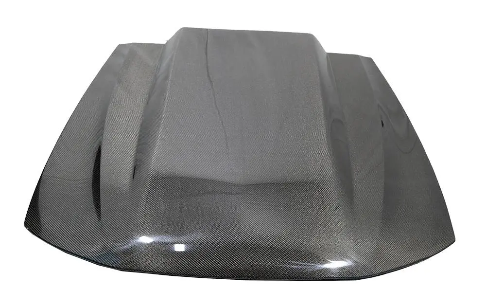 Carbon Fiber Hood Cowl Induction Style for Ford MUSTANG 2DR 1999-2004 - Image 2