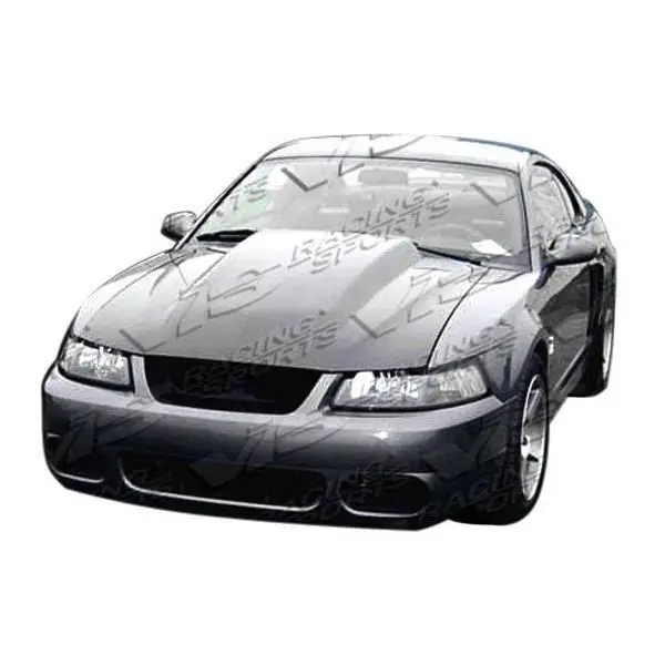 Carbon Fiber Hood Cowl Induction Style for Ford MUSTANG 2DR 1999-2004 - Image 3