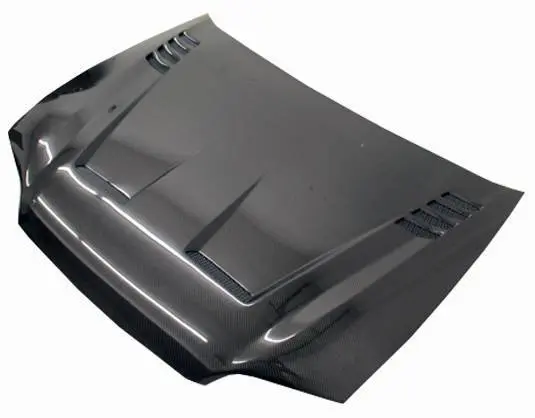Carbon Fiber Hood Cyber Style for Honda Civic 2DR 1992-1995 - Image 2