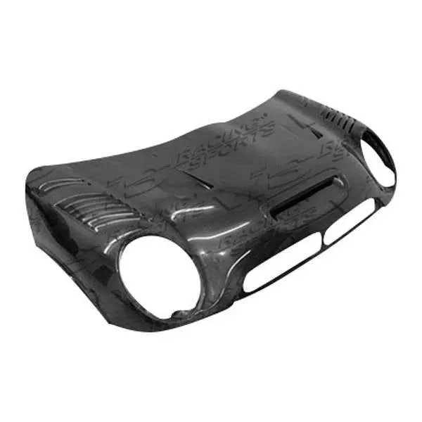 Carbon Fiber Hood DTM Style for BMW Mini Cooper S Convertible 2005-2008 - Image 2