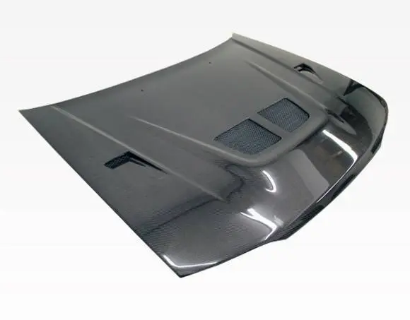 Carbon Fiber Hood EVO Style for Honda Accord 2DR & 4DR 1990-1993 - Image 2