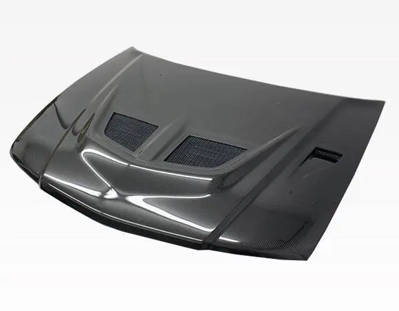 Carbon Fiber Hood EVO Style for Mitsubishi Mirage (JDM) W/B 4DR 1997-2001 - Image 2