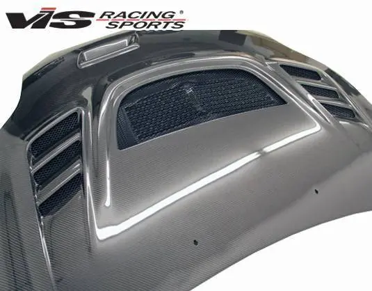 Carbon Fiber Hood G Speed Style for Mitsubishi Eclipse 2DR 2006-2012 - Image 3