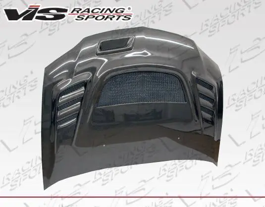 Carbon Fiber Hood G Speed Style for Mitsubishi EVO 8 4DR 2003-2005 - Image 4