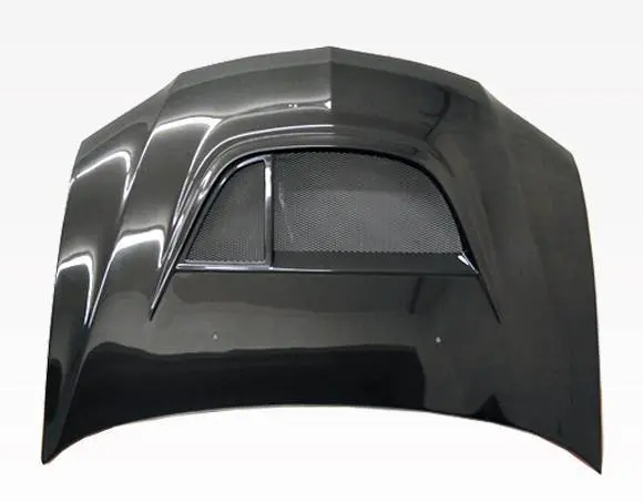 Carbon Fiber Hood GT Style for Mitsubishi EVO 8 4DR 2003-2005 - Image 3