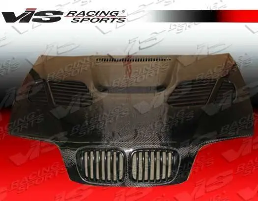 Carbon Fiber Hood GTR Style for BMW 3 SERIES(E46) 4DR 1999-2001 - Image 3