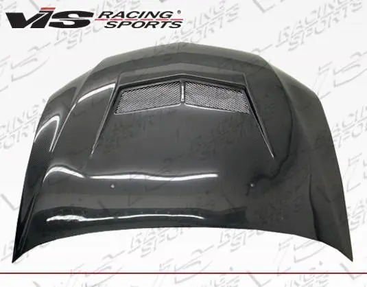 Carbon Fiber Hood Invader 2 Style for Mitsubishi EVO 8 4DR 2003-2005 - Image 3