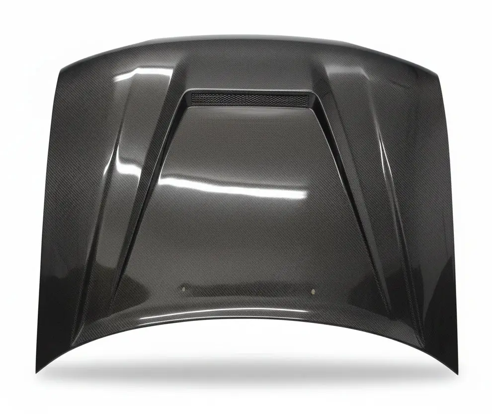 Carbon Fiber Hood Invader Style for Honda Accord 2DR & 4DR 1990-1993 - Image 3