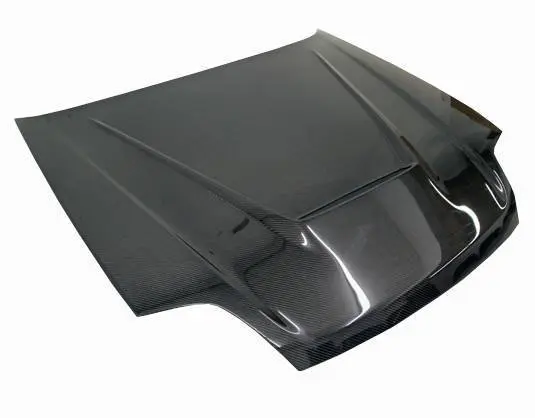 Carbon Fiber Hood Invader Style for Honda Prelude 2DR 1997-2001 - Image 2