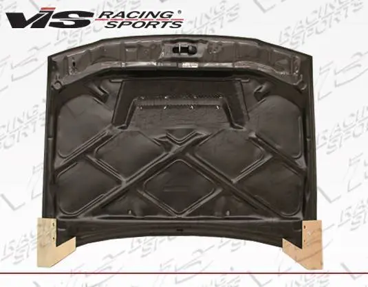Carbon Fiber Hood Invader Style for Toyota Corolla 4DR 1993-1997 - Image 2