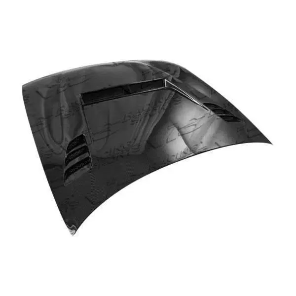 Carbon Fiber Hood JS 2 Style for Nissan 240SX 2DR 1997-1998 - Image 2