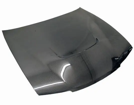 Carbon Fiber Hood JS Style for Nissan 240SX 2DR 1995-1996 - Image 2