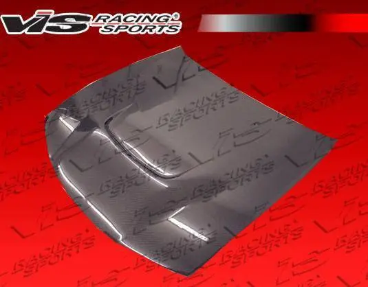 Carbon Fiber Hood JS Style for Nissan 240SX 2DR 1997-1998 - Image 2