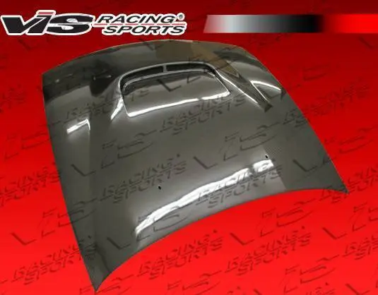 Carbon Fiber Hood JS Style for Nissan 240SX 2DR 1997-1998 - Image 3