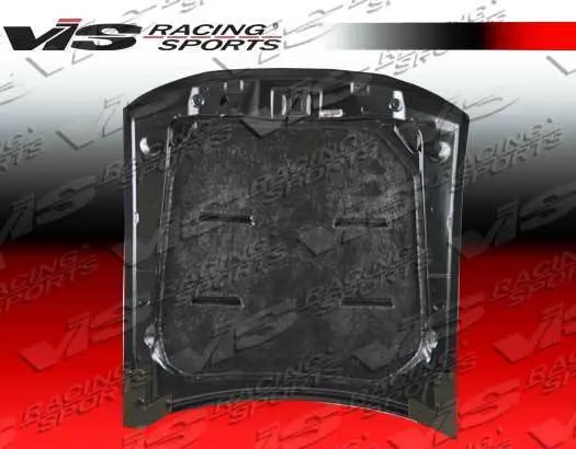 Carbon Fiber Hood Mach 5 Style for Ford MUSTANG 2DR 1987-1993 - Image 4