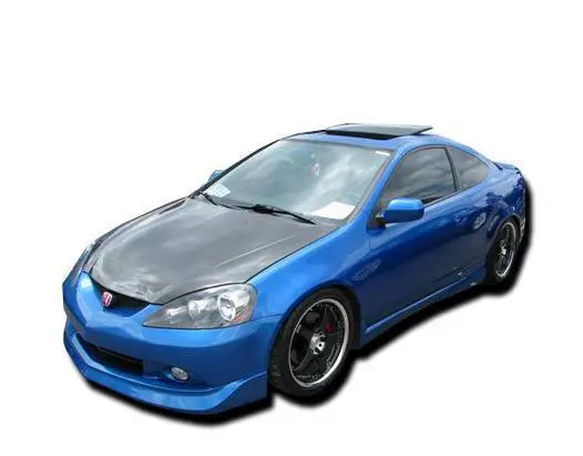 Carbon Fiber Hood OEM Style for Acura RSX 2DR 2002-2006 - Image 2