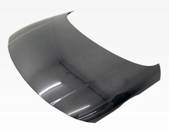 Carbon Fiber Hood OEM Style for AUDI TT 2DR 2000-2006 - Image 2