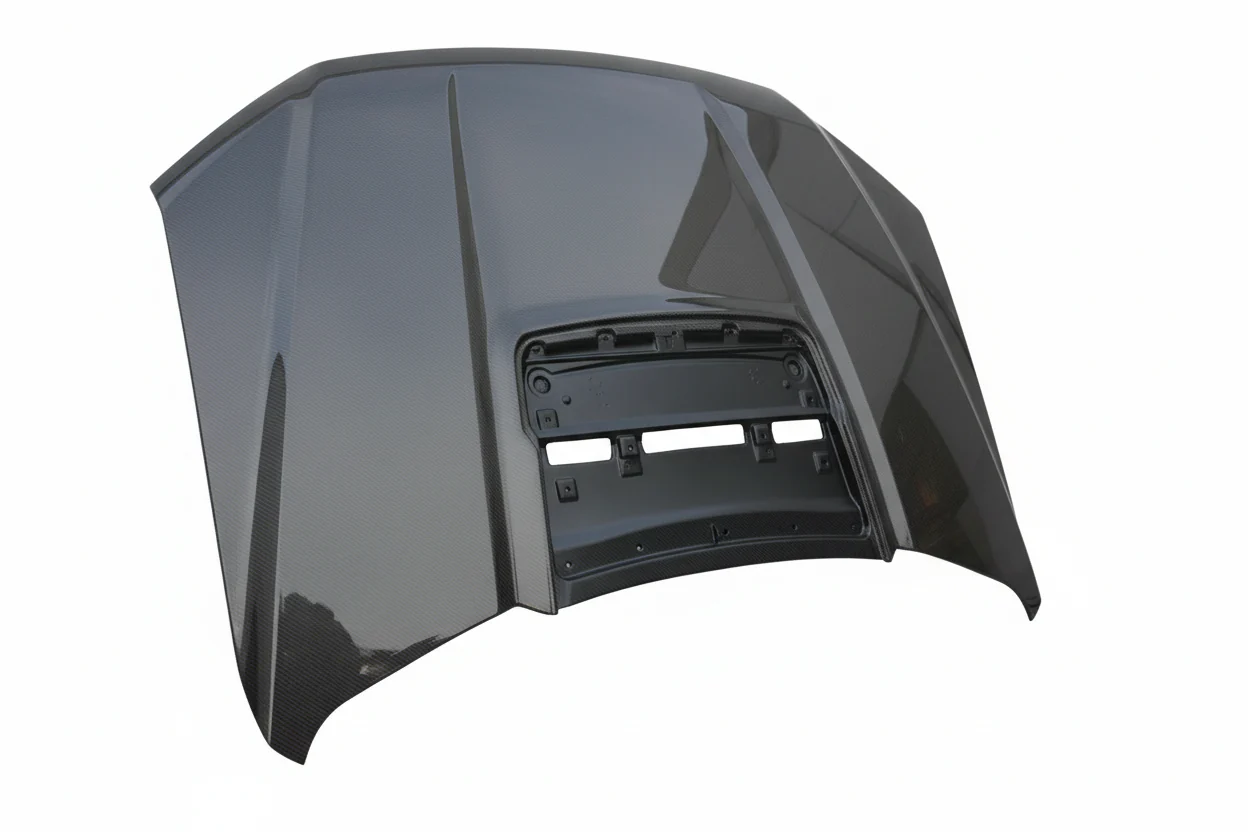 Carbon Fiber Hood OEM Style for Ford F-150 Raptor 2017-2020