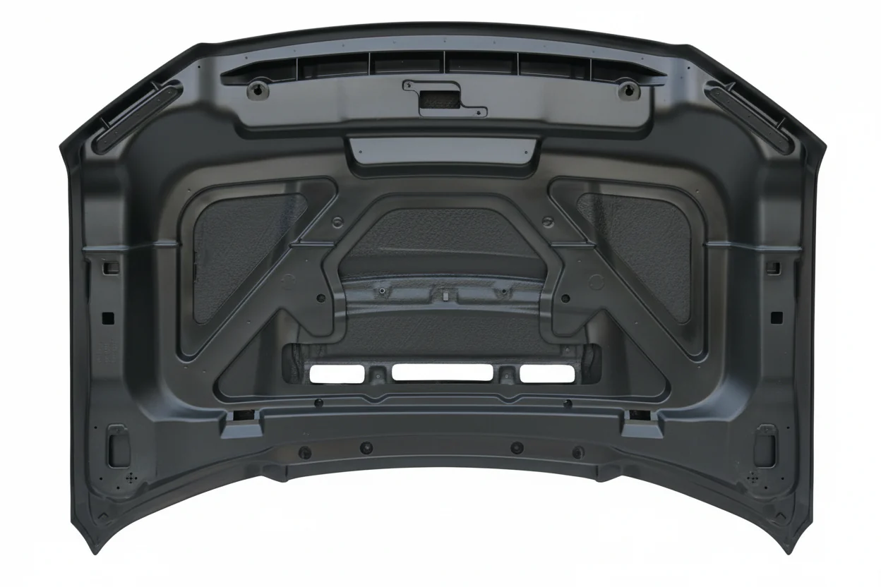 Carbon Fiber Hood OEM Style for Ford F-150 Raptor 2017-2020 - Image 4
